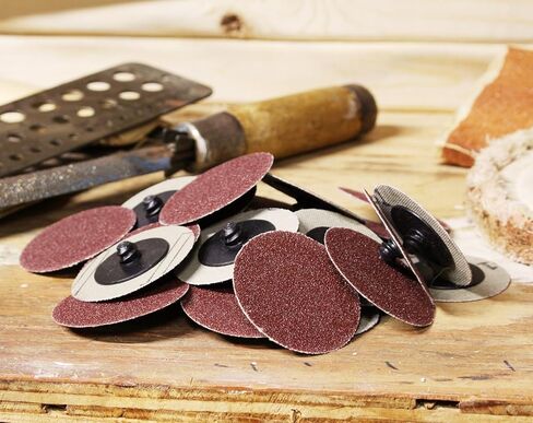 Ram-Pro 2 بوصة قطر 120 حبيبة احترافية على شكل قفل رول، قرص طحن (50 قطعة) in Kuwait