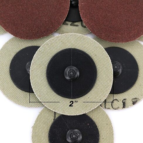 Ram-Pro 2 بوصة قطر 120 حبيبة احترافية على شكل قفل رول، قرص طحن (50 قطعة) in Kuwait