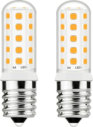 LED Microwave Light Bulbs Under Hood 4W Replacement for 40W Halogen Bulb for Refrigerator, Over Stove Appliance E17 Intermediate Base,No Flicker,Cool White 6000K KEI D28a KEL2811 LED Bulb, AC 125V in Saudi Arabia