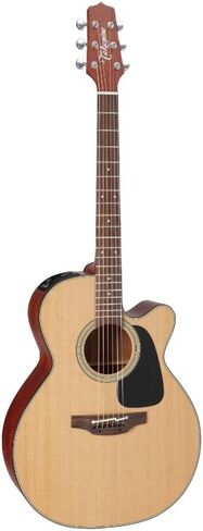 تاكامين برو سيريز 1 P1NC NEX جيتار كهربائي صوتي مع حافظة، طبيعي in Kuwait