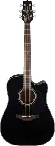 جيتار تاكامين 6 أوتار صوتي كهربائي، لليد اليمنى، أسود (GD30CE-BLK) in Kuwait