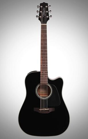 جيتار تاكامين 6 أوتار صوتي كهربائي، لليد اليمنى، أسود (GD30CE-BLK) in Kuwait