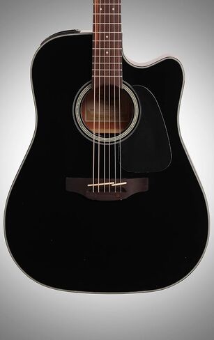 جيتار تاكامين 6 أوتار صوتي كهربائي، لليد اليمنى، أسود (GD30CE-BLK) in Kuwait