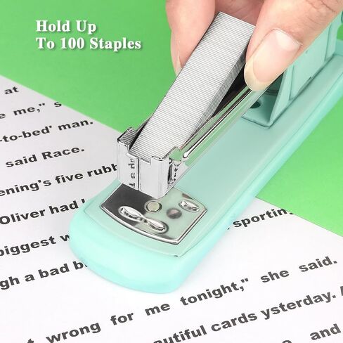 Stapler, Office Stapler, Desktop Stapler, Stapler for Desk(Blue) in Saudi Arabia
