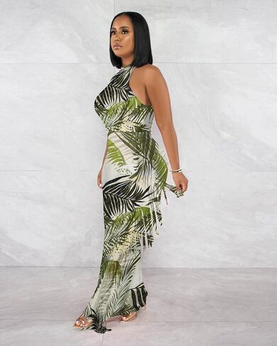 2 قطعة ملابس للنساء مثير الرسن الرقبة أكمام المحاصيل القمم Ruched Bodycon فساتين حللا هامش تنورة مجموعات in Kuwait