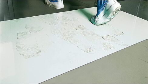 3M 96835-case Clean-Walk Mat 5830 أبيض، 18 بوصة × 46 بوصة (عبوة من 4 قطع) in Saudi Arabia