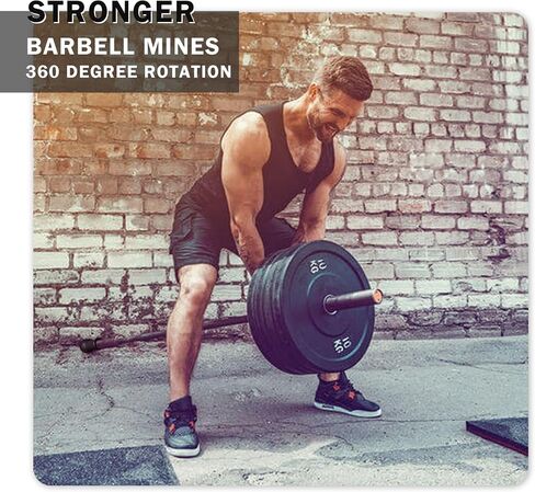Barbell Bomb - ملحقات لمنجم الحديد، تتيح لك ممارسة التمارين بشكل أكثر راحة - يمكن أن تقوم بضغط الساق، والساقين الطويلة، والدوران، والقرفصاء المقسم، والثقل وغيرها من الرياضات. in Kuwait