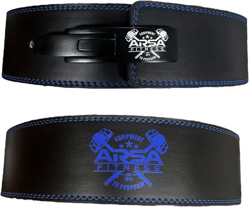 Weightlifting Adjustable Lever Belt for Men & Women Real Cow Hide Leather for Powerlifting Back Support Workout Deadlifts Squats 10MM Thickness 4" Width- NEPTUNE in Saudi Arabia