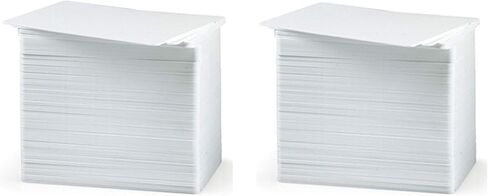 Evolis R5F002AAA Color Ribbon - YMCKO - 200 Prints with Bodno Premium CR80 30 Mil Graphic Quality PVC Cards - Qty 200 in Saudi Arabia