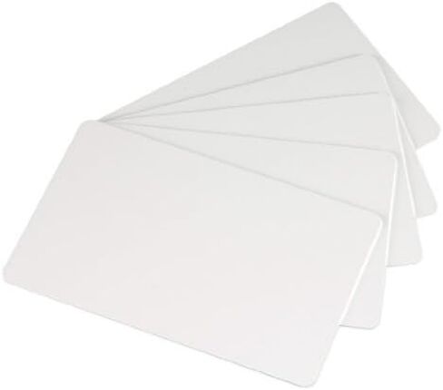 Evolis R5F002AAA Color Ribbon - YMCKO - 200 Prints with Bodno Premium CR80 30 Mil Graphic Quality PVC Cards - Qty 200 in Saudi Arabia