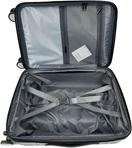 Panana Carry-on Suitcase 20-Inch, Expandable 4 Wheel Cabin Luggage Suitcase, ABS+PC Hardshell Spinner Trolley for Lightweight Luggage with TSA Locks (Red) in Kuwait