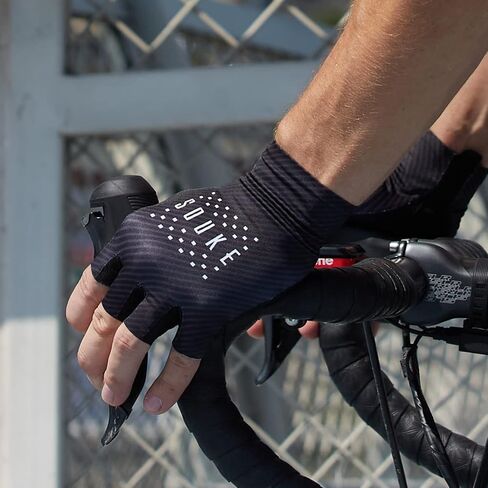 Souke Sports Cycling Gloves Road Bike Light Weight Padded Half Finger Gloves Biking Bicycle Breathable Anti-Slip Shock-Absorbing Gloves for Men Women in Saudi Arabia