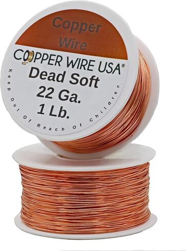 10 Ga Copper Wire Dead Soft (10 Ga / 32 Ft.) Spool in Saudi Arabia