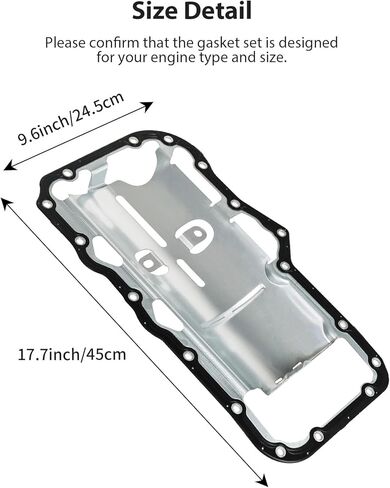 مجموعة حشية وعاء الزيت PUENGSI تحل محل OS30743R OS6325 PG1105 متوافقة مع 02-12 دودج رام 1500 داكوتا دورانجو نيترو J-eep جراند شيروكي 3.7 لتر in Kuwait