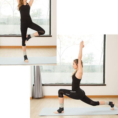 Womens Knit Stirrup Leg Warmers Boot Cuffs Socks for Dance Sports Yoga in Saudi Arabia