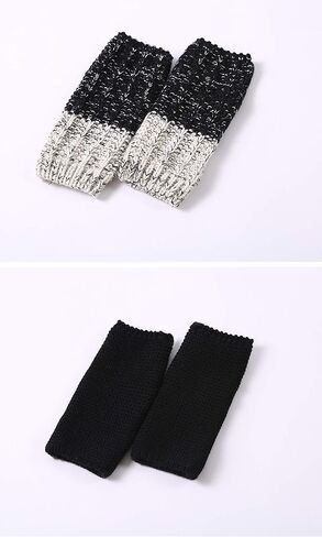 Womens Knit Stirrup Leg Warmers Boot Cuffs Socks for Dance Sports Yoga in Saudi Arabia