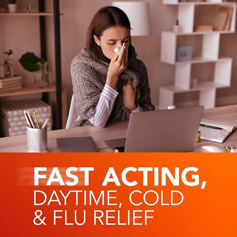 Vicks DayQuil Cough, Cold, & Flu MultiSymptom Relief, 12 Fl Oz in Saudi Arabia
