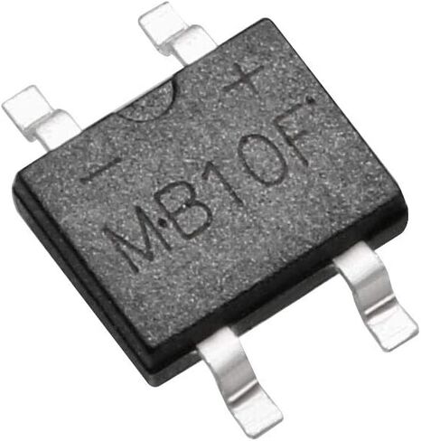 uxcell 50 Pcs MB10F46MIL 4 Terminals Surface Mounted Devices Bridge Diode Rectifier 94V 0.8A in Saudi Arabia