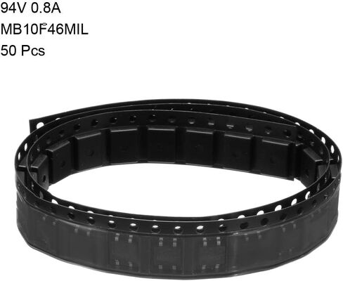 uxcell 50 Pcs MB10F46MIL 4 Terminals Surface Mounted Devices Bridge Diode Rectifier 94V 0.8A in Saudi Arabia