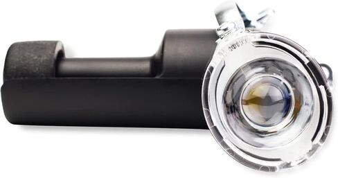 DL10 LED مصباح دراجة دينامو، مصباح أمامي للدراجة دينامو ومولد احتكاك آلي. 200 لومن، مقاوم للماء، سهل التركيب، لا يحتاج أبدًا إلى إضاءة دراجة بالبطارية in Kuwait