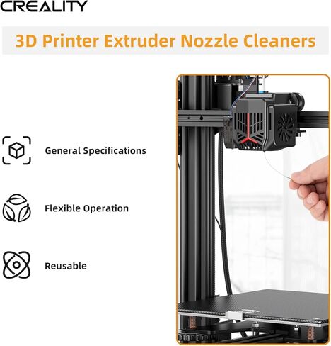 مجموعة فوهات Creality Ender 3 فوهة MK8 مع 10 قطع فوهات نحاسية للطابعة ثلاثية الأبعاد 0.3/0.4/0.5/1.2 مم 5 قطع منظفات الفوهة 1 قطعة مفتاح فوهة مفتوح لسلسلة Ender 3/Ender 5 Series/Ender-6/CR-10/CR-6 in Kuwait
