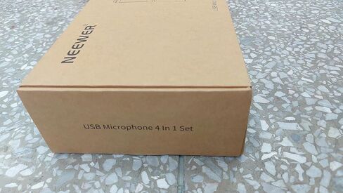 NEEWER USB Gaming Microphone, Plug&Play One Click Mute and Gain, Computer Condenser Microphone for PC MAC, Upgraded Boom Stand Shock Mount Cool Lighting for Streaming Twitch Online Chat (CM20) in Saudi Arabia