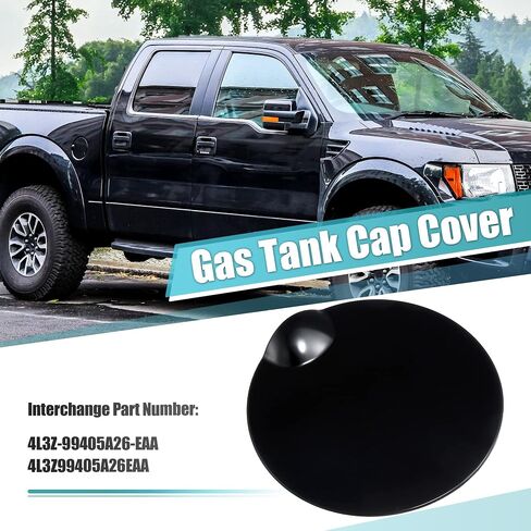 X AUTOHAUX Fuel Tank Filler Cap for Ford F-150 2004-2008 for Lincoln Mark LT 2006-2008 Gas Door Replacement 4L3Z-99405A26-EAA 4L3Z99405A26EAA in Saudi Arabia