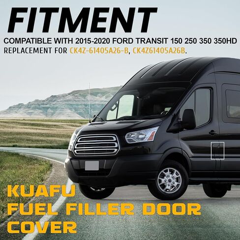 KUAFU عمود صب الكسوة متوافق مع 2015-2020 Ford Transit لاستبدال BK3Z6129077AC الكسوة الخارجية صب الكسوة in Kuwait