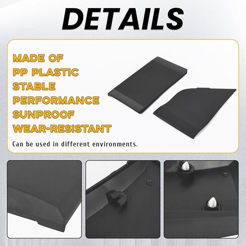 KUAFU Pillar Moulding Trim Compatible with 2015-2020 Ford Transit Replacement for BK3Z6129077AC Exterior Moulding Trim Cladding in Kuwait