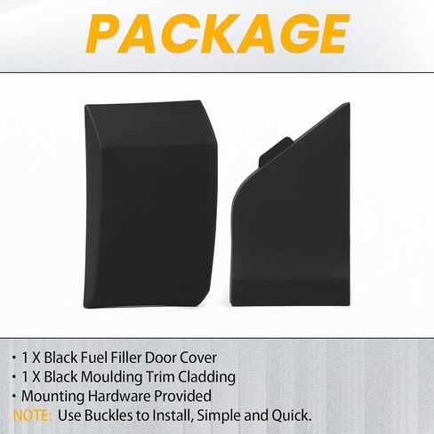 KUAFU Pillar Moulding Trim Compatible with 2015-2020 Ford Transit Replacement for BK3Z6129077AC Exterior Moulding Trim Cladding in Kuwait