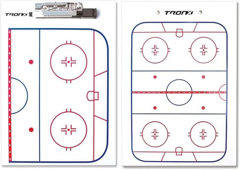 حافظة ترونكس للهوكي الجافة ذات الوجهين - 9 × 13 بوصة in Kuwait
