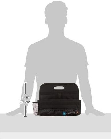 منظم سطح المكتب البلاستيكي من توتالي تيفاني SDTT45BLK - أسود/وردي، أبيض in Kuwait