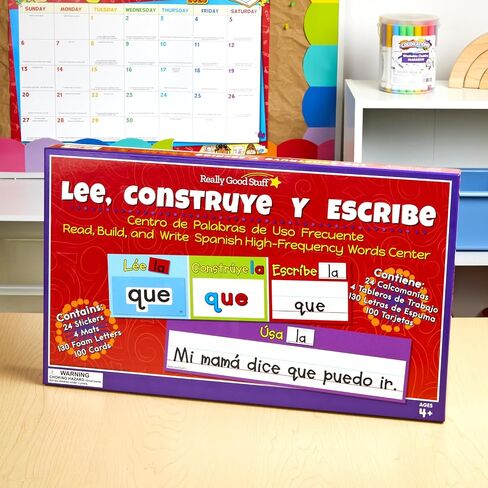 Really Good Stuff Read, Build, and Write Spanish High-Frequency Words to Reach Mastery! in Saudi Arabia