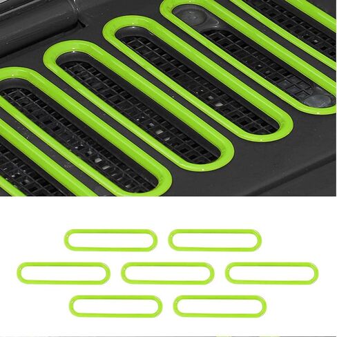 RT-TCZ Hood Vents Cover Trim Decorative Exterior Accessories for Jeep Wrangler JK JKU 2 Door 4 Door 2007-2017,Blue in Saudi Arabia
