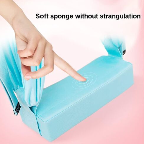 Upgraded Yoga Fitness Stretching Strap with Cushion, Adjustable Height Leg Stretcher Strap Waist Back Bend Assist Trainer, Improve Flexibility, for Dance Ballet Pilates Gymnastics Split Rehab in Kuwait