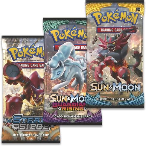 Pokemon TCG: Poke Ball Tin Red - 3 Booster Pack with 1 Coin in Saudi Arabia