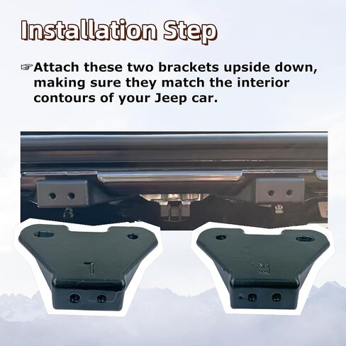 دعامات تثبيت علوية صلبة مناسبة تمامًا لـ 2018-2022 Jeep Wrangler JL & Gladiator JT، مجموعة واحدة كاملة 20 قطعة، استبدال مطور in Kuwait