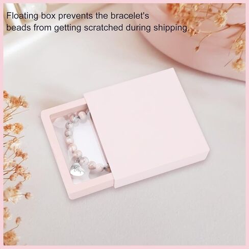 Natural Stone Mom Bracelets for Women, Mothers Day Gifts for Mom from Daughter Son, Birthday Christmas Valentines Day Jewelry Gifts for Mom Mother, Best Mom Gifts in Saudi Arabia
