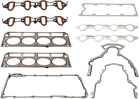 PHILTOP HS26191PT1 Head Gasket Set, Compatible with 2002-2011 Silverado 1500 Suburban 1500, 2007 Silverado 1500 Classic, 2007-2011 Avalanche 4.8L 5.3L, Cylinder Head Gasket Kits with Bolts in Saudi Arabia