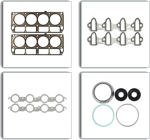 مجموعة حشية الرأس استبدال البراغي والأدلة لـ 2005-2014 يوكون سييرا 1500 تريل بليزر تاهو سوبربان سيلفرادو 1500 أفالانش ES72390 HS26191PT in Kuwait