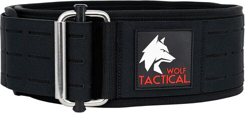 WOLF TACTICAL Weight Lifting Belt – Weight Belt for Men, Weightlifting Belt for Powerlifting, Deadlift, Squats, Workout Belt Gym Belts for Men in Kuwait