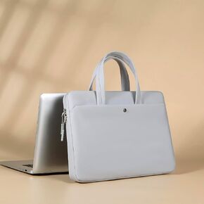 13-13.6 inch Stylish Oxford Fabric Laptop Bag for 2025 2024-2016 MacBook Air/Pro 13 M4 A3240 M3 A3113 M2 A2681 M1 A2337 A2179 A2338 A2289 A1706 A2159 HP Dell Lenovo, Computer Bag with Handle, Black in Kuwait