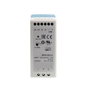 1pcs DRA-60 DRA-60-12 12V 5A 60W Single Output Power Supply in Saudi Arabia