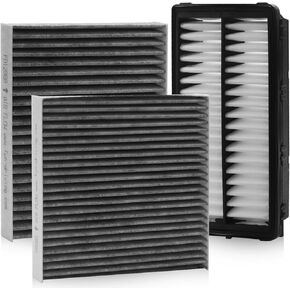 فلتر هواء لمقصورة المحرك المشط لكيا كرنفال 3.5L 2026 2025 2024 2023 2022 (باستثناء الهجين) (مرشحات المقصورة الموجودة في الخلف أسفل غطاء المحرك وصندوق القفازات) in Kuwait