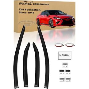 واقيات نافذة لسيارة Toyota Camry 2025 2026 واقيات المطر، شريط على النافذة منحرف للرياح واقي من الشمس لملحقات Camry (تناسب 25 26) in Kuwait