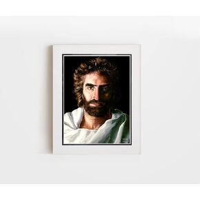 Akiane Kramarik Prince Of Peace 5x7 Double Matted Print in Saudi Arabia