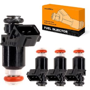 حاقن الوقود لهوندا سيفيك 2001 2002 2003 2004 2005 L4 1.7L Gas FJ338, 16450PLC003, 16450PLD004 مجموعة من 4 in Kuwait