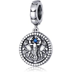 SCC150 Love of Pineapple S925 Sterling Silver Charm in Saudi Arabia
