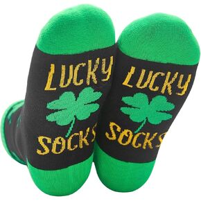 هدايا InnoBeta الأيرلندية للنساء والرجال، جوارب عيد القديس باتريك، هدايا عيد ميلاد ذات طابع أيرلندي، جورب طاقم مقاس واحد in Kuwait
