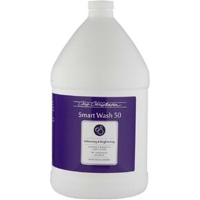 Chris Christensen SmartWash50 Whitening & Brightening Ultra Concentrated Dog Shampoo, Makes up to 50 Bottles, Groom Like a Professional, Lavender Fragrance, Made in USA, 1 gal in Kuwait